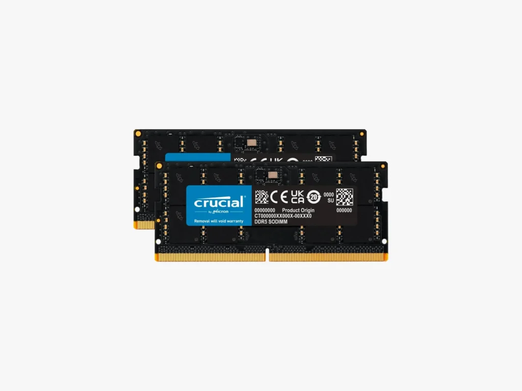 Crucial-RAM-32GB-Kit-(2x16GB)-DDR5-5600MHz-Laptop-Memory-Offwhite-Background-SOURCE-Best-Buy